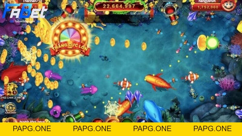 Bắn cá Fabet: Đồ họa đẹp mắt, tỷ lệ thắng cao - papg.one